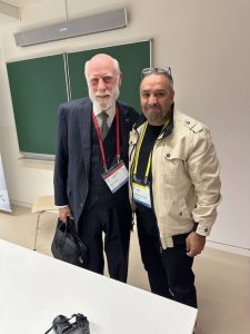 The writer with Cerf